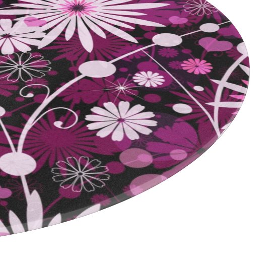 Valentijn Floral Pattern Snijplank (Hoek)