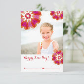 Valentijn Flower Love Classroom Valentijnsdag Kaart (Staand voorkant)