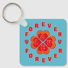 Valentijn Forever Love Sleutelhanger