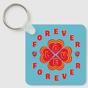 Valentijn Forever Love Sleutelhanger