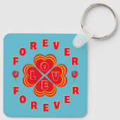 Valentijn Forever Love Sleutelhanger (Achterkant)