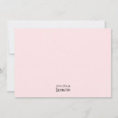 Valentijn Foto Birthday Party Invitation Kaart (Achterkant)