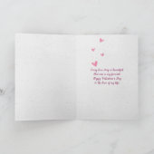 Valentijn foto lijst feestdagen kaart (Binnen)