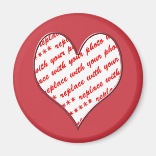 Valentijn Foto Lijst Magneet