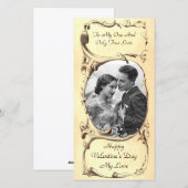 Valentijn-fotokaart Feestdagenkaart (Voorkant / Achterkant)