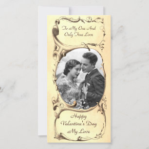 Valentijn-fotokaart Feestdagenkaart