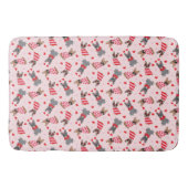 Valentijn Franse Bulldogs Badmat (Voorkant)