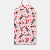 Valentijn Franse Bulldogs Cadeaulabel (Voorkant)