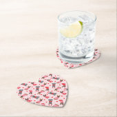 Valentijn Franse Bulldogs Kartonnen Onderzetters (Insitu)