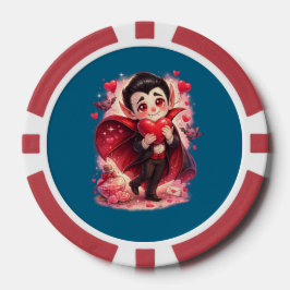 Valentijn Funny Dracula  Poker Chips