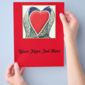 Valentijn Game Chickens Flyer (Hand)