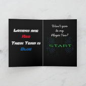 Valentijn Gamer Feestdagen Kaart (Binnen)