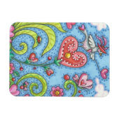 VALENTIJN GARDEN WHIMSICAL MAGNET *Customize Magneet (Horizontaal)