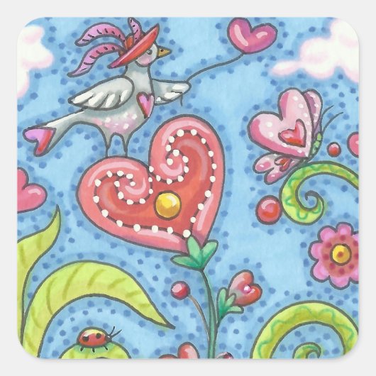 VALENTIJN GARDEN WHIMSICAL STICKERS — Datablad (Voorkant)