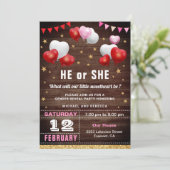 Valentijn Genderpartij Kaart (Staand voorkant)