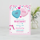 Valentijn Geslacht Schatje Hij of zij Kaart (Staand voorkant)