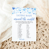 Valentijn Gezegde Baby rond de wereld spel Kaart