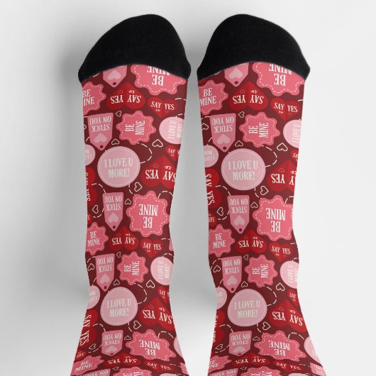 Valentijn Gezegden Sokken (Top)