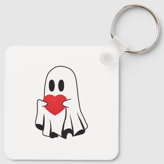 valentijn ghost sleutelhanger (Achterkant)