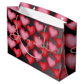 Valentijn Gift Bag Groot Cadeauzakje (Achterkant Gekanteld)