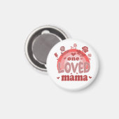 Valentijn Gift | Een geliefde mama Magneet (Voorkant / Achterkant)