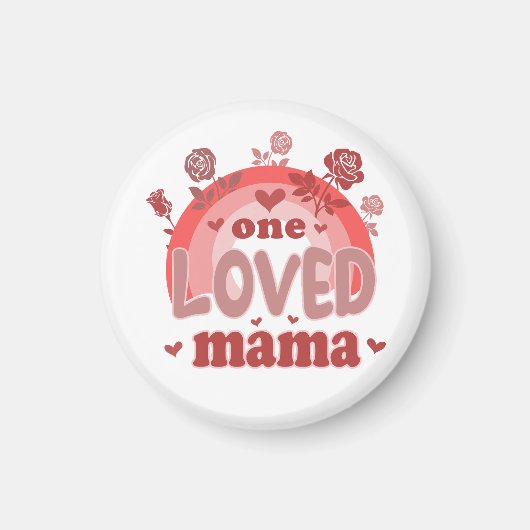 Valentijn Gift | Een geliefde mama Magneet (Voorkant)