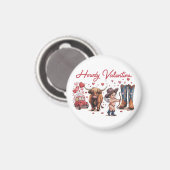 Valentijn Gift | Howdy-Valentijn Magneet (Voorkant / Achterkant)