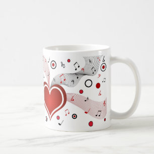 Valentijn Gift Idea Love Music Mok