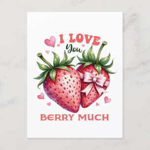 Valentijn Gift Ik hou heel veel van je Briefkaart