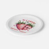 Valentijn Gift | Ik hou heel veel van je Papieren Bordje (Gekanteld)