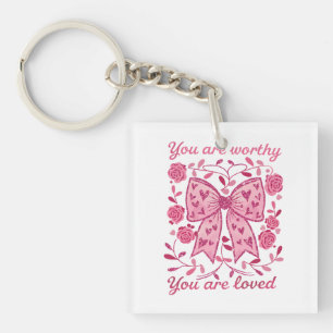 Valentijn Gift   Je bent geliefd Sleutelhanger
