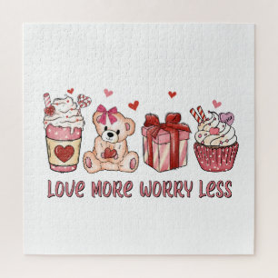 Valentijn Gift Liefde maakt zich minder zorgen Legpuzzel