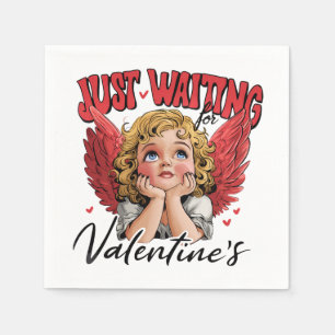 Valentijn Gift Wachten op Valentijn Servet