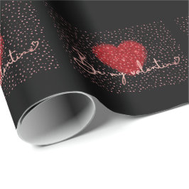Valentijn Gift Wrap Cadeaupapier