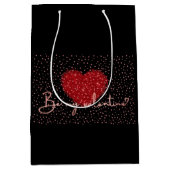 Valentijn Gift Wrap Medium Cadeauzakje (Voorkant)