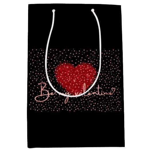 Valentijn Gift Wrap Medium Cadeauzakje (Voorkant)