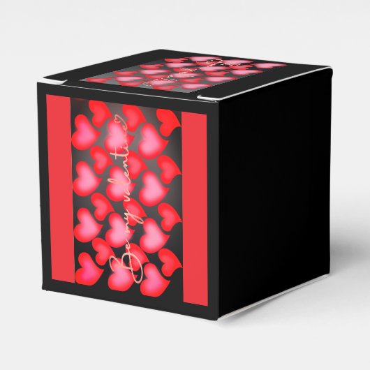 Valentijn Gift Wrapping Bedankdoosjes (Voorkant Zijde)