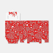 Valentijn gnome bedankdoosjes (Uitgevouwen)