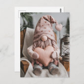 Valentijn Gnome Briefkaart (Voorkant / Achterkant)