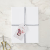 Valentijn Gnome Gift Labels Cadeaulabel (Met Touw)