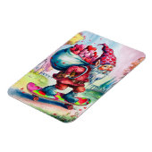 Valentijn Gnome Happy Valentijns Magneet (Linkerzijde)