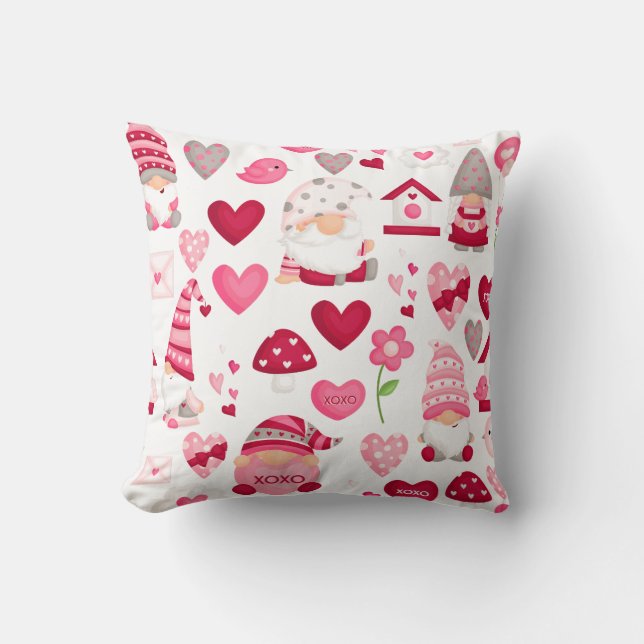 Valentijn Gnome Kussen (Voorkant)