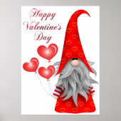 Valentijn Gnome Poster (Voorkant)