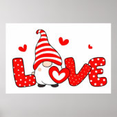 Valentijn gnome poster (Voorkant)