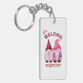 Valentijn gnomen : wij horen bij elkaar sleutelhanger (Voorkant Links)