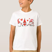 Valentijn Gnomies Funny Happy Valentine Dag T-shirt (Voorkant)