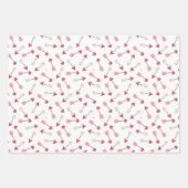 Valentijn Gnoome Heart Wrapping Paper Set van 3 (Voorkant 3)