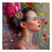 Valentijn Goddess Poster (Voorkant)