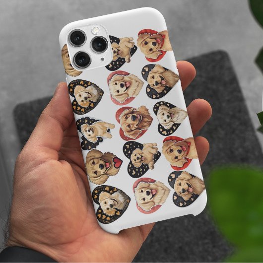 Valentijn Golden Retriever Dog Case-Mate iPhone Case