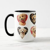 Valentijn Golden Retriever Dog Mok (Links)